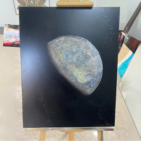 Planet texture art