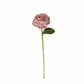 Happy Threads| Button Roses, Eco-Friendly Handcrafted Single Stem Crocheted Flowers - Child-Safe, Lead-Free, Sustainable Decor & Gift Solution