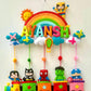 Kids hanging -SuperheroTrain (Single Name)