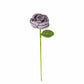 Happy Threads| Button Roses, Eco-Friendly Handcrafted Single Stem Crocheted Flowers - Child-Safe, Lead-Free, Sustainable Decor & Gift Solution