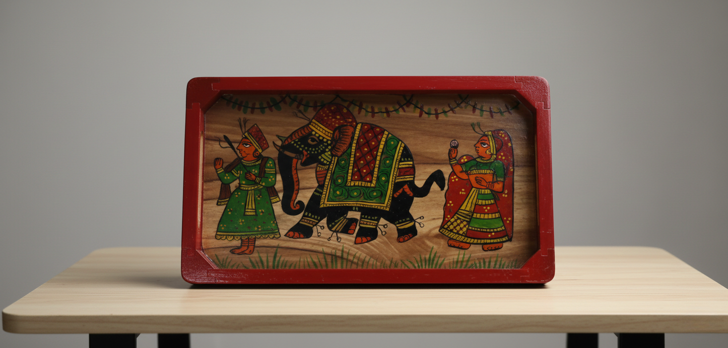 Phad Small wooden Tray