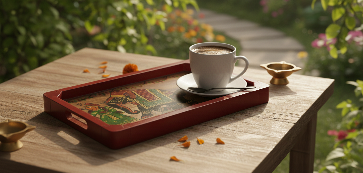 Phad Small wooden Tray