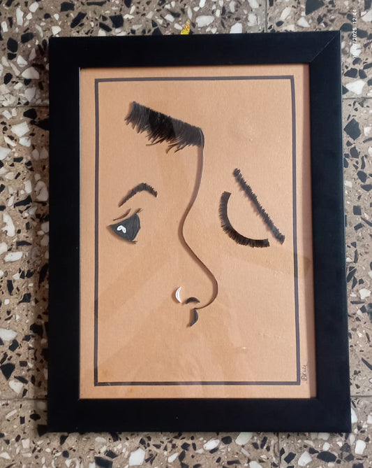 Mom and Baby Face frame