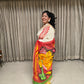 Hand painted sarees