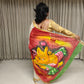 Hand painted sarees