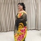 Hand painted sarees