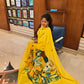 Hand painted sarees