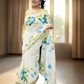 Hand painted sarees