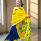 Hand painted sarees