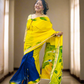 Hand painted sarees