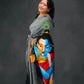 Hand painted sarees