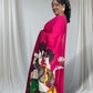 Hand painted sarees