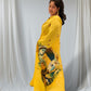 Hand painted sarees