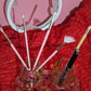 Set of 2 Pen Stands with Trinklet Tray