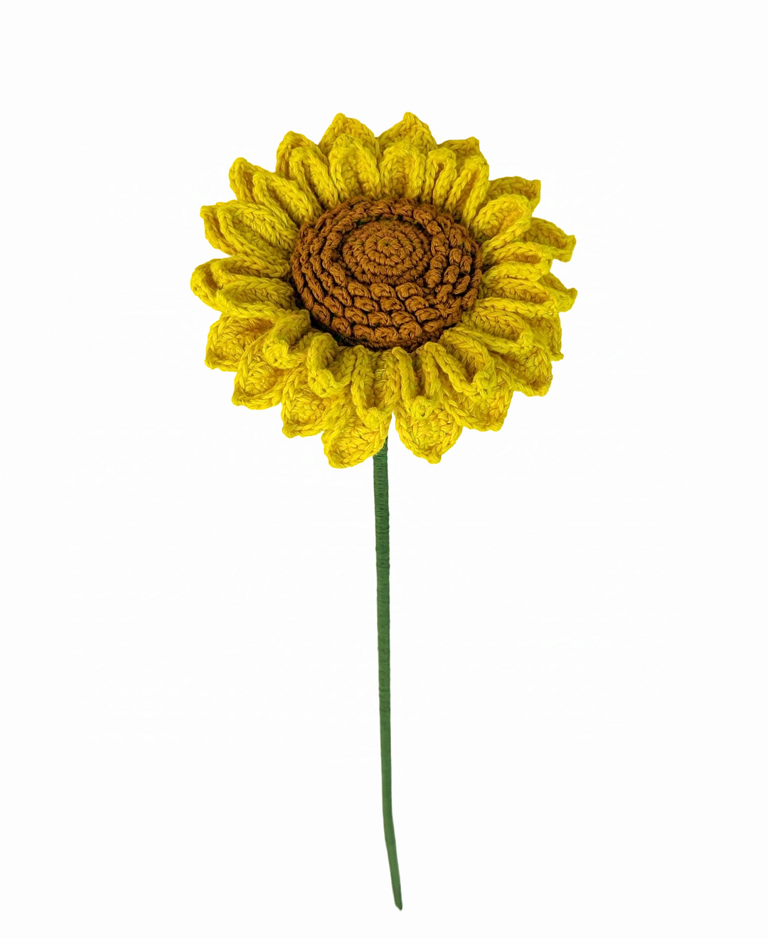 Happy Threads | Sunshine in a Stitch | Handmade Crochet Sunflowers for Gifts - Hunar Hatti