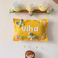 Personalized Handmade Kids name hanging-Bird with Doll Pillow