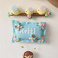 Personalized Handmade Kids name hanging-Bird with Doll Pillow