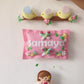 Personalized Handmade Kids name hanging-Bird with Doll Pillow