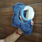 Macrame hanging-cresent moon dream catcher