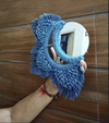 Macrame hanging-cresent moon dream catcher