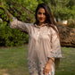 Hand embroidered Aari work Co-ord set
