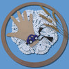 Happy Threads-Handcrafted Adorable Crochet Car Band- Dark Blue