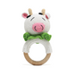 Happy Threads | Moo-Mates Cow Rattle – Handmade Farmyard Fun for Babies