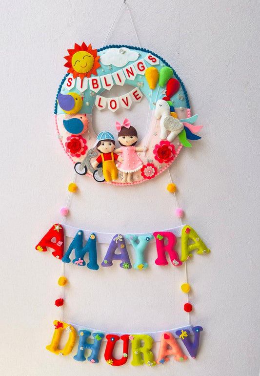 Kids hanging - Sibling's Love hanging