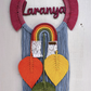 Name wall hanging-Macrame