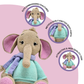 Happy Threads | Handmade Crocheted Elephant Toy – Darcy the Perfect Gift