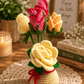 Crochet flower bunch,bouquet. Flowers that never fade