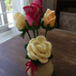 Crochet flower bunch,bouquet. Flowers that never fade