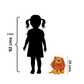 Happy Threads | Cute Handmade Asad the Lion | Crocheted Soft Toy Gift