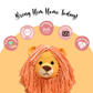 Happy Threads | Cute Handmade Asad the Lion | Crocheted Soft Toy Gift