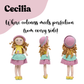 Happy Threads | Handcrafted Cecilia Crochet Doll – Perfect for Playtime & Collectors