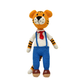 Happy Threads | Cuddly Handmade Rocky Tiger – Crochet Soft Toy for Kids & Collectors