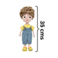 Happy Threads | Charming Ethan – Crocheted Boy Doll Made with Love