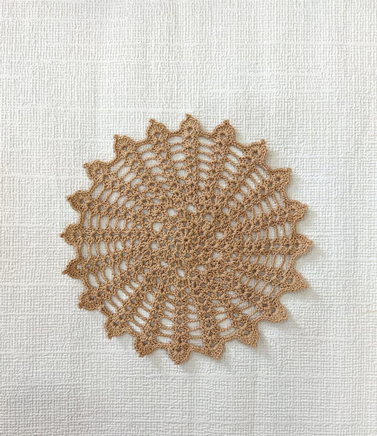 Happy Threads | Doily Dazzle: Handcrafted Home Charm – Set of 2 - Hunar Hatti