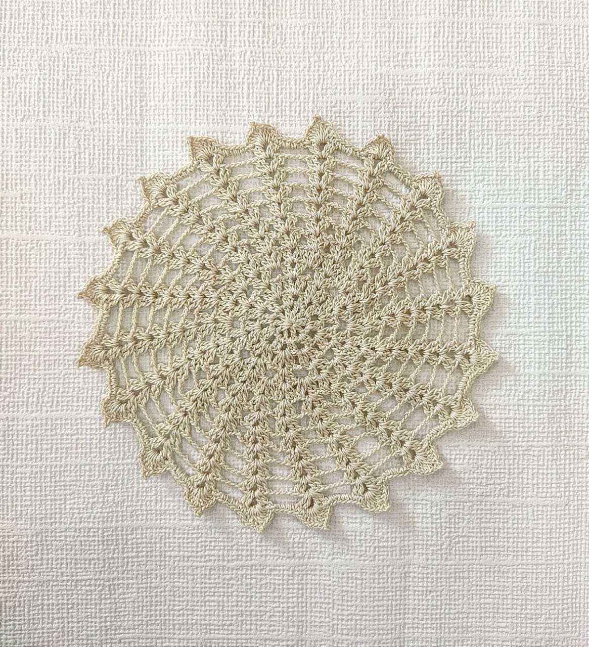 Happy Threads | Doily Dazzle: Handcrafted Home Charm – Set of 2 - Hunar Hatti