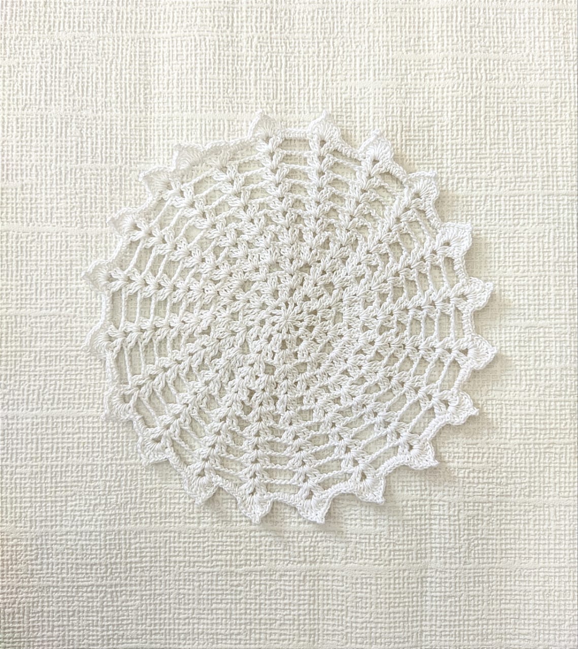 Happy Threads | Doily Dazzle: Handcrafted Home Charm – Set of 2 - Hunar Hatti