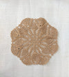 Happy Threads | Vintage Elegance: Set of 2 Handmade Crocheted Doilies - Hunar Hatti