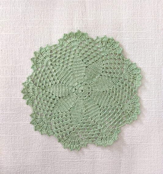 Chic Handmade Crocheted Doilies – Off-White Set of 2 | Elegant Home Décor - Hunar Hatti