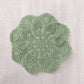Happy Threads | Vintage Elegance: Set of 2 Handmade Crocheted Doilies - Hunar Hatti