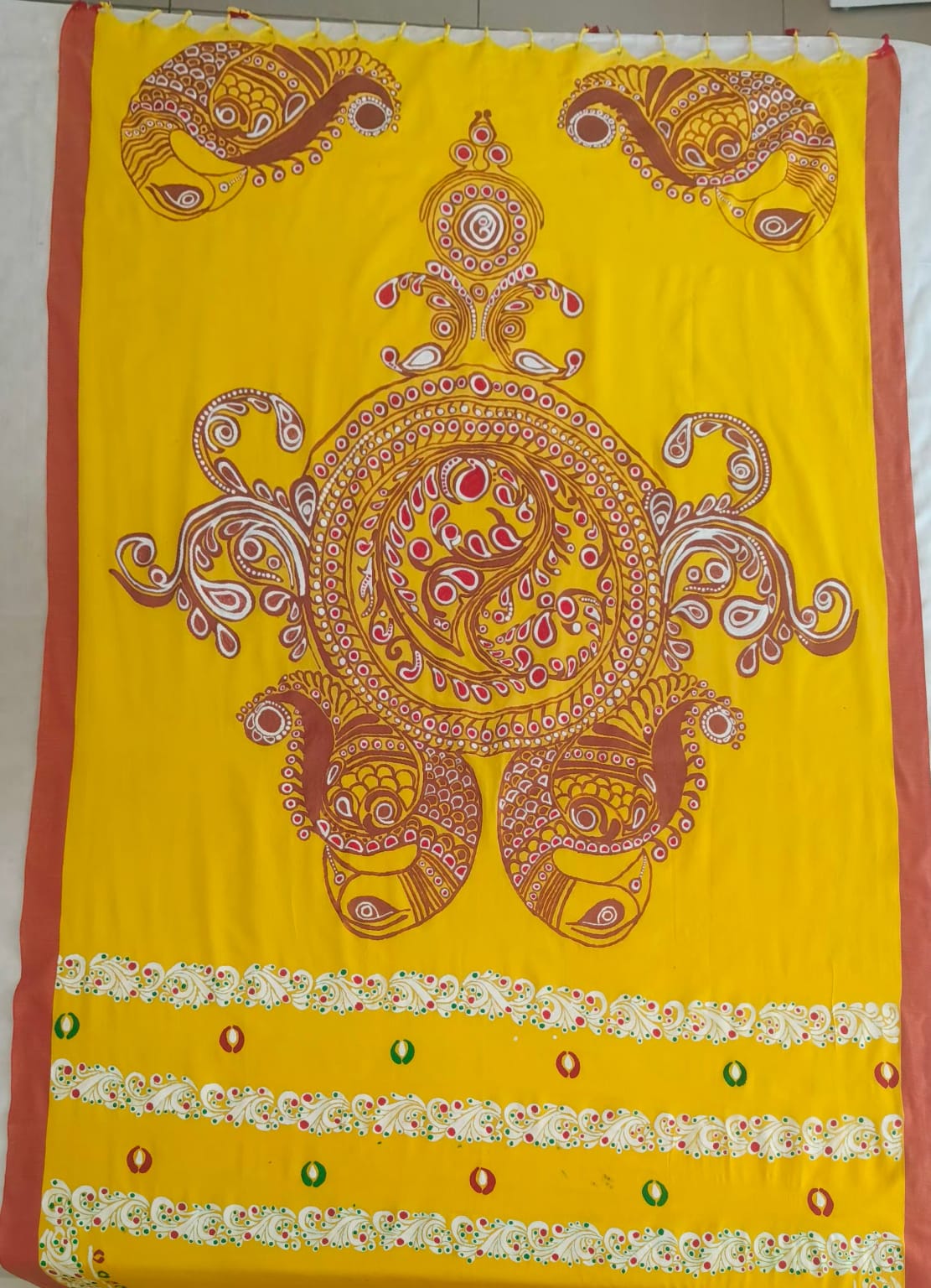 Handpainted Saree