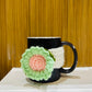 Crochet work- Curtain holder cum Cup cover