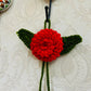 Crochet car charm/mini wall hanging