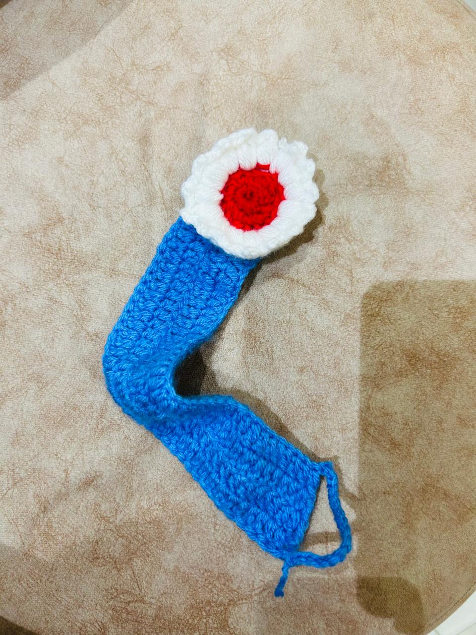 Unique two way Crochet tea cup cover cum stationary holder