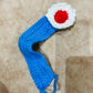Unique two way Crochet tea cup cover cum stationary holder