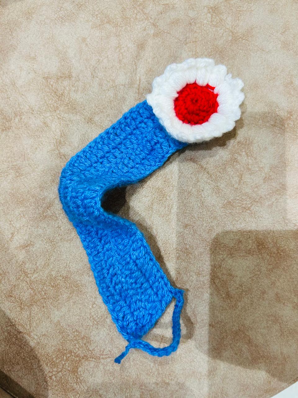 Unique two way Crochet tea cup cover cum stationary holder