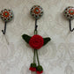 Crochet car charm/mini wall hanging